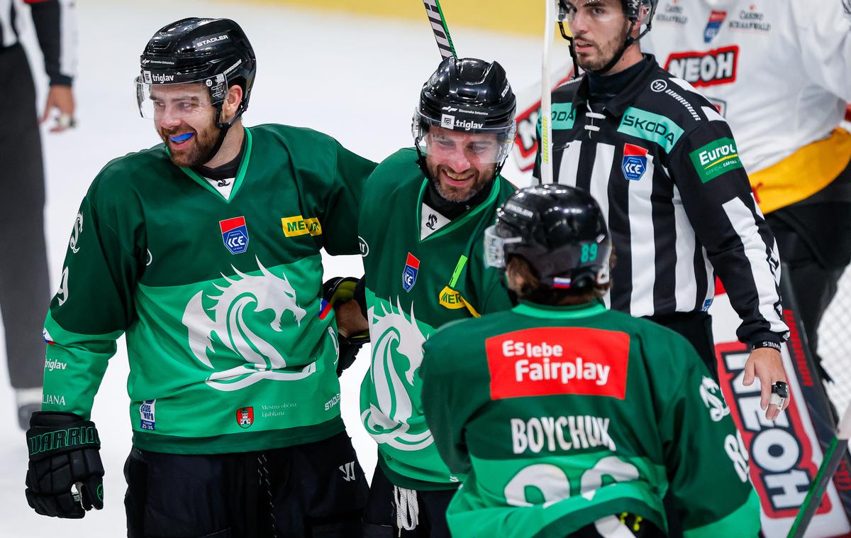 HK Olimpija - Vorarlberg | Olimpija pred domačimi gledalci lovi četrto zaporedno zmago. | Foto Luka Kotnik