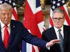 Donald Trump in Keir Starmer