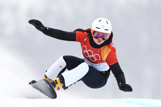 Gloria Kotnik, edina slovenska ženska predstavnica na olimpijskih igrah v Pjongčangu, je v kvalifikacijah zasedla 15. mesto, potem pa izpadla v osmini finala. Na koncu je zasedla 15. mesto. | Foto: Guliverimage/Getty Images