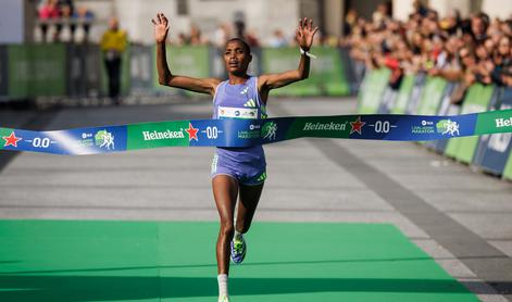 Prvi maraton, pa že kar zmaga in rekord: "Ljubljana mi je zelo všeč"