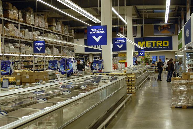 Nemški Metro ima v Rusiji 91 trgovin. Na fotografiji je Metrojeva trgovina v Moskvi. | Foto: Guliverimage