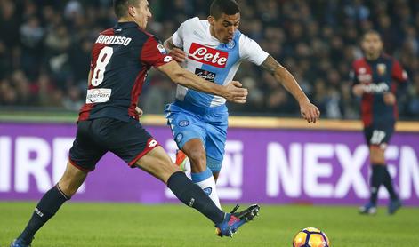 Napoli bo pogrešal Allana, Genoa zamenjala trenerja