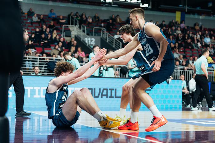 slovenska košarkarska reprezentanca Žiga Daneu | Slovence danes čaka še srečanje z Izraelom. | Foto FIBA