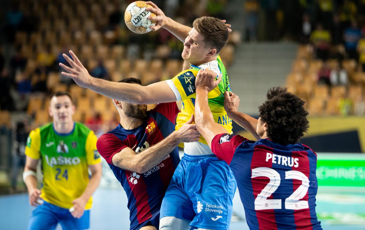 Liga prvakov EHF: Celje PL - Barcelona | Celjani so izgubili spopad z Barcelono. | Foto Jan Gregorc/www.alesfevzer.com