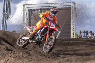 Jeffrey Herlings nadaljuje sanjski niz, Tim Gajser zapravil tretje mesto