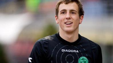 Jan Oblak pri ''zeleno-belih''