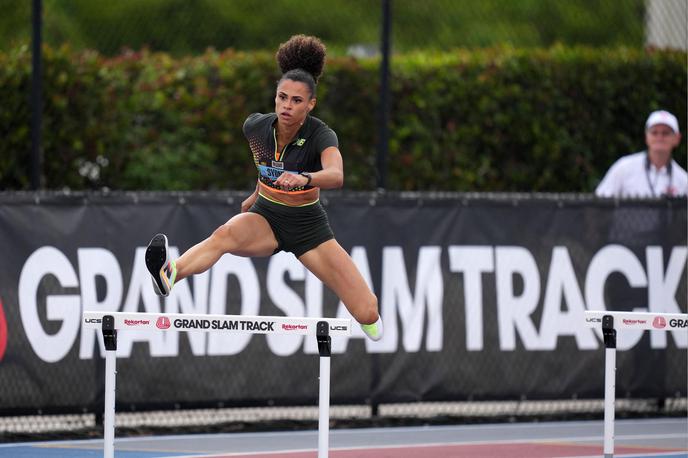 Sydney McLaughlin-Levrone | Sydney McLaughlin-Levrone je v Miamiju postavila najboljši izid sezone na svetu. | Foto Reuters