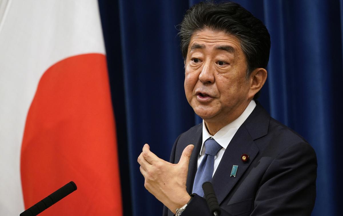 Shinzo Abe | Japonska vladajoča stranka izbira naslednika Shinza Abeja. | Foto Getty Images
