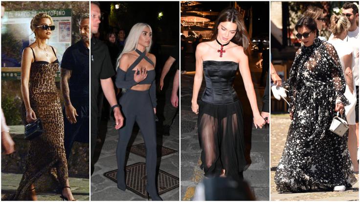 Khloe, Kim, Kendall in Kris so v Portofinu ves konec tedna nosile le znamko Dolce & Gabbana. | Foto: Guliverimage/Imago Lifestyle