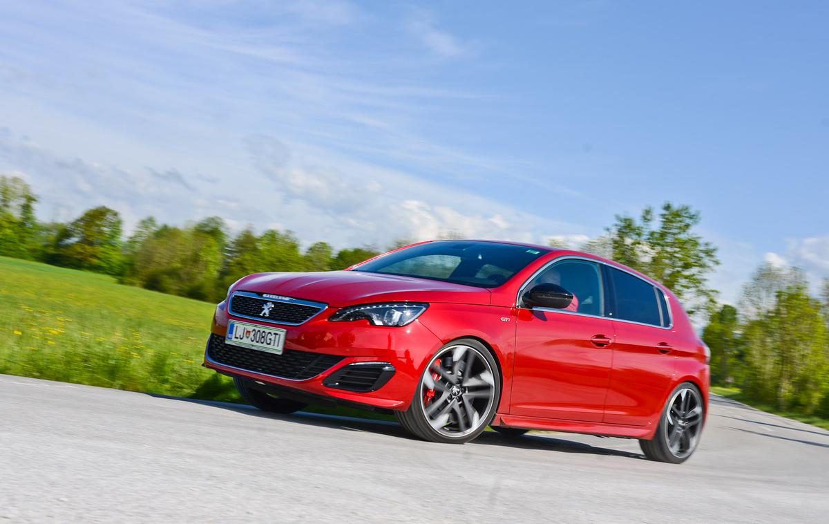 Peugeot 308 GTi - fotogalerija testnega vozila | Foto Klemen Korenjak