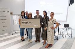 Modno podjetje Bestseller doniralo 69.750 EUR Slovenskemu združenju bolnikov z limfomom in levkemijo, L&L