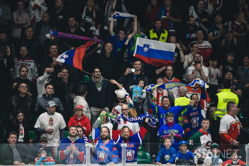 SP v hokeju (Ljubljana): Slovenija - Madžarska