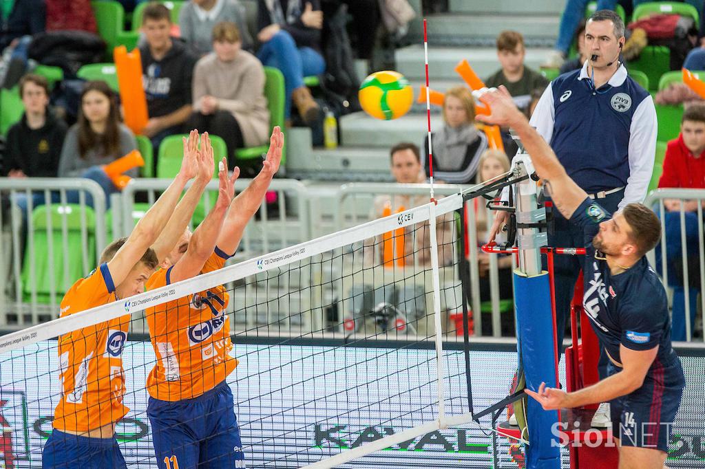 ACH Volley Ljubljana : Fakel Novy Urengoy