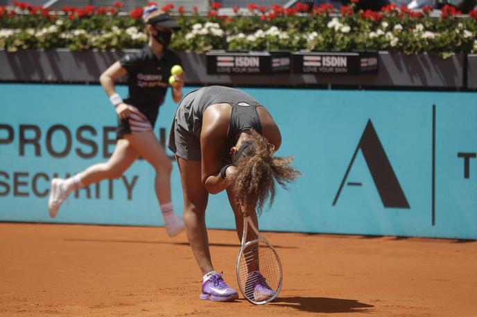 Naomi Osaka | Japonka Naomi Osaka se je nepričakovano poslovila že po drugem krogu turnirja v Madridu.  | Foto Guliverimage