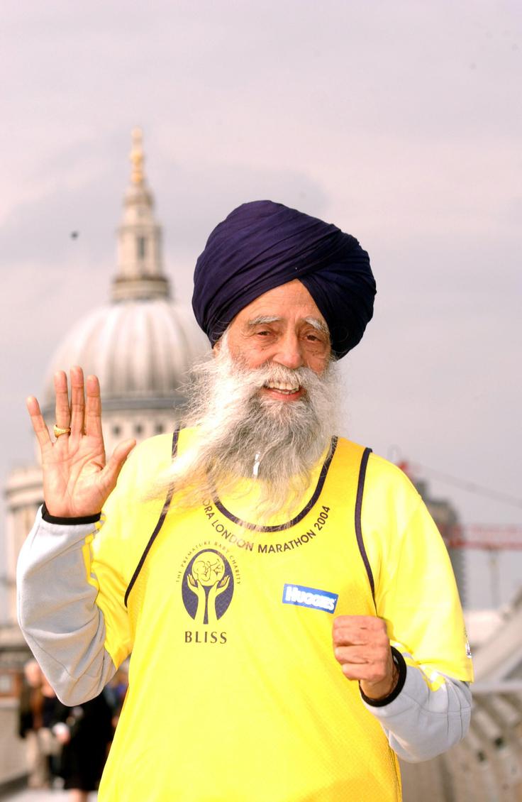 Fauja Singh je postal navdih za nešteto športnikov. | Foto: Guliverimage