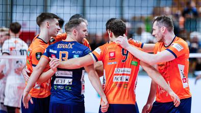 ACH Volley po gladki zmagi ostaja v igri za ligo prvakov