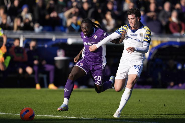 Moise Kean in soigralci nizajo poraze. Fiorentina je doživela še 10. poraz. | Foto: Guliverimage