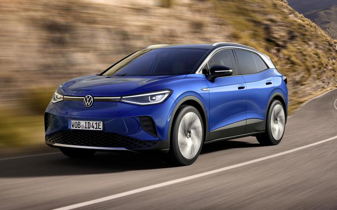 Ena izmed novosti leta 2021 bo tudi električni volkswagen ID.4. | Foto: Volkswagen