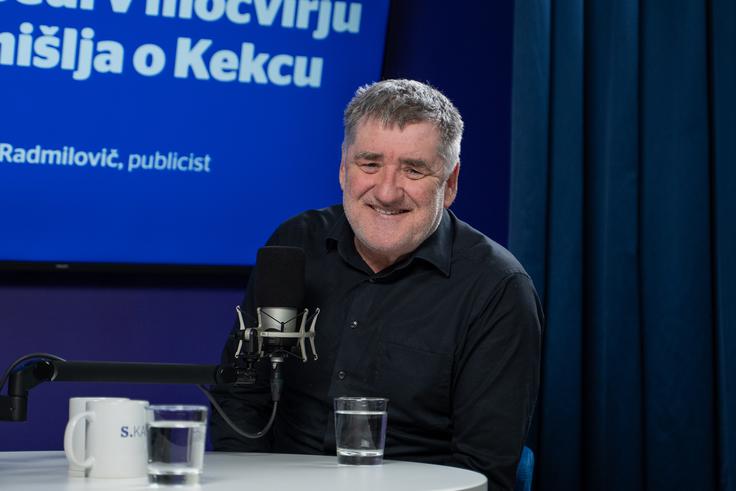 Marko Radmilovič je radijski novinar, ježkov nagrajenec, publicist, kinooperater in tudi pisatelj. | Foto: Liam Toni Šironjič