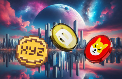 Vrednost Dogecoin (DOGE) je padla za 20 odstotkov. XYZVerse in SHIB zaenkrat še uspešno držita ceno.