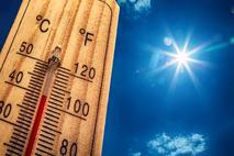 vročina, termometer, vroče temperature