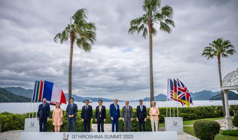 Voditelji G7 v Hirošimi za jedrsko razorožitev