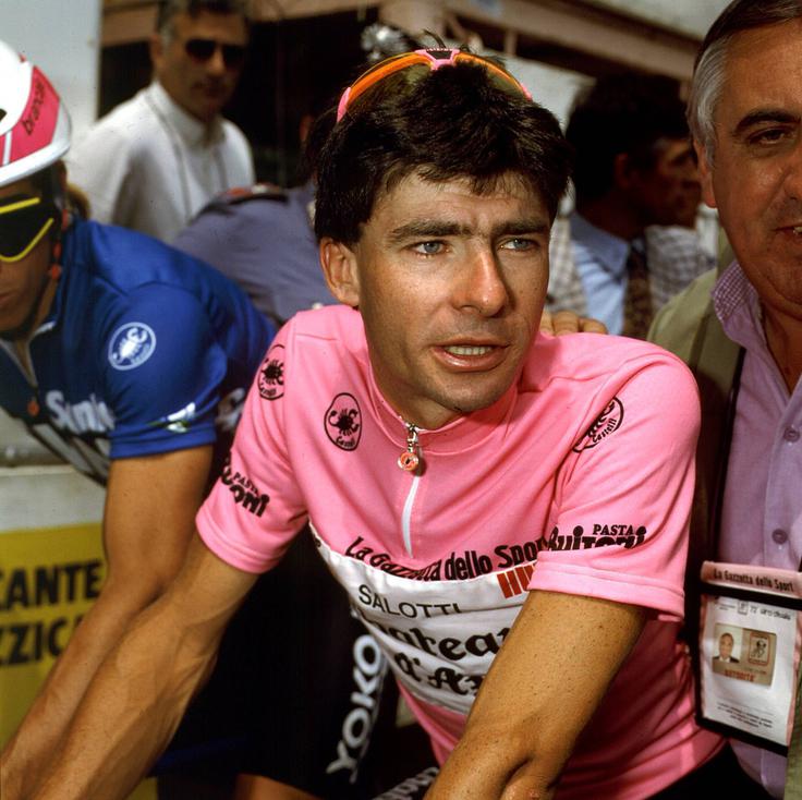 Italijan Gianni Bugno je bil zadnji kolesar, ki je na Giru vodil od prve do zadnje etape.  | Foto: Guliverimage