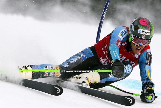 Ligety zmagal z dvema sekundama prednosti