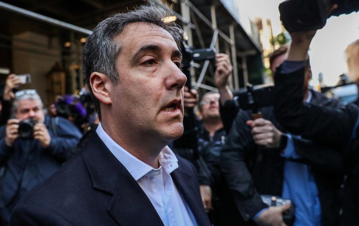 Michael Cohen | Nekdanji odvetnik ameriškega predsednika Donalda Trumpa Michael Cohen začenja prestajanje triletne zaporne kazni zaradi laganja in drugih kaznivih dejanj. | Foto Reuters