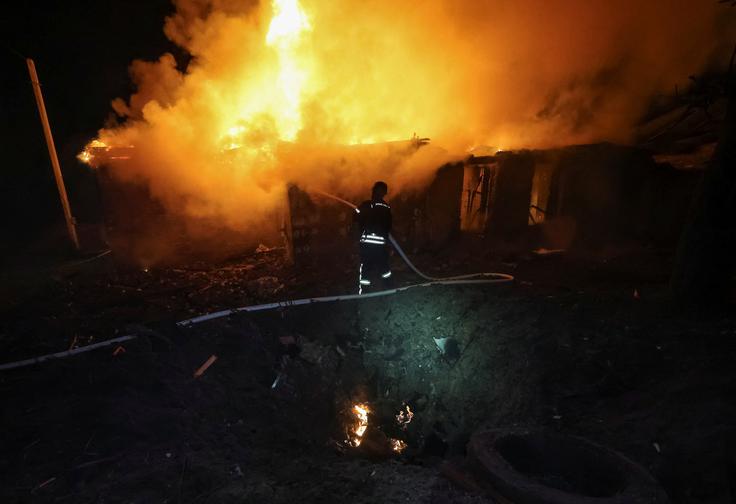 Ukrajina, vojna, Rusija, napad, Harkov | Foto: Reuters