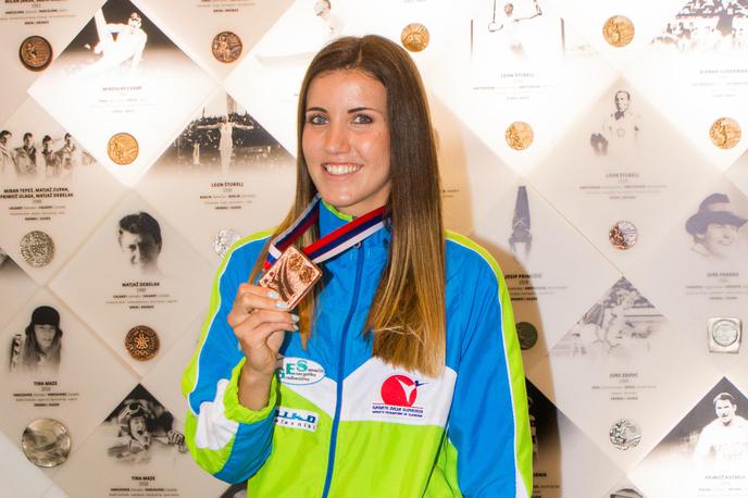 Tjaša Ristič karate - T | Tjaša Ristič je tudi resna kandidatka za uvrstitev na olimpijske igre. | Foto Karate zveza Slovenije