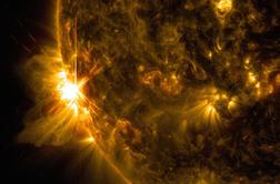 Grozljive podobe s Sonca – v dveh dneh trije siloviti izbruhi žarkov
