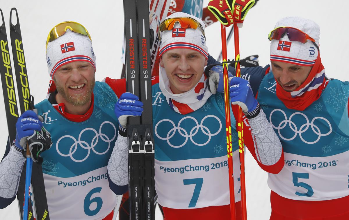 Krueger Sundby Holund skiatlon | Foto Reuters