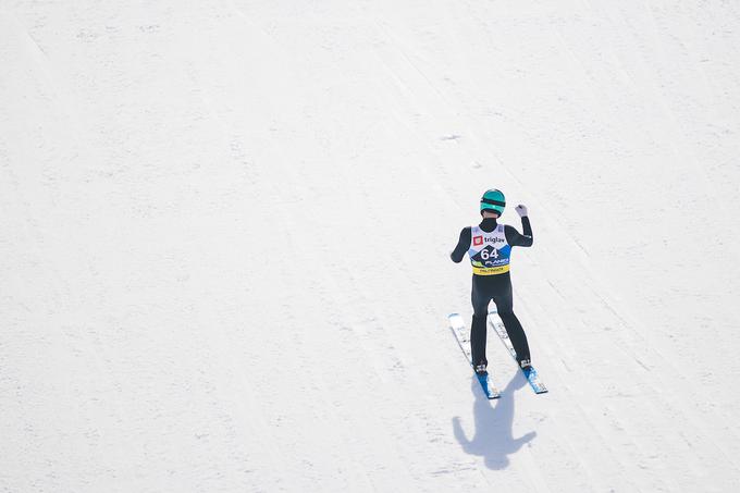 "Še bo zanimivo. Vse je v znamenju trojk, pokal narodov, poleti, skupno, lepo bi bilo tako zaključiti. Očitno je bila trojka usojena." | Foto: Grega Valančič/Sportida