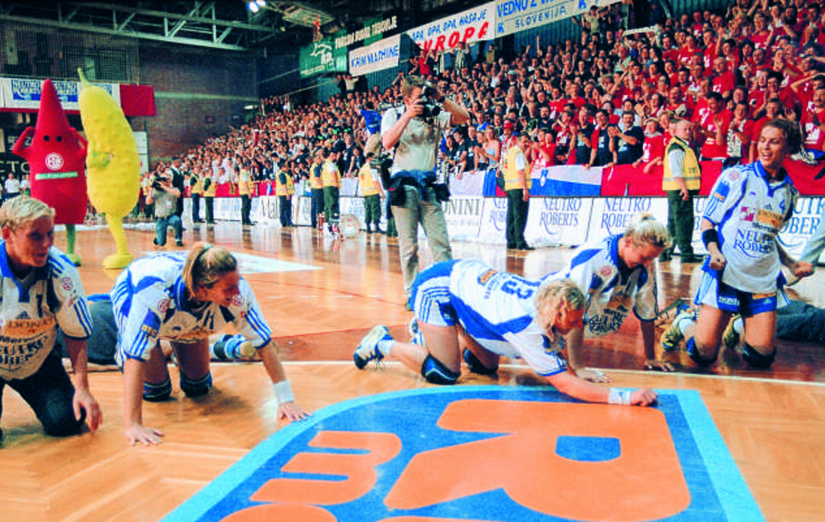 20 let Krim Mercator | 12. maja bo minilo 20 let od prvega velikega uspeha slovenskega ekipnega športa. | Foto Rk Krim Mercator
