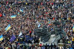 V Kijevu protestirali proti posebnemu statusu Luganska in Donecka