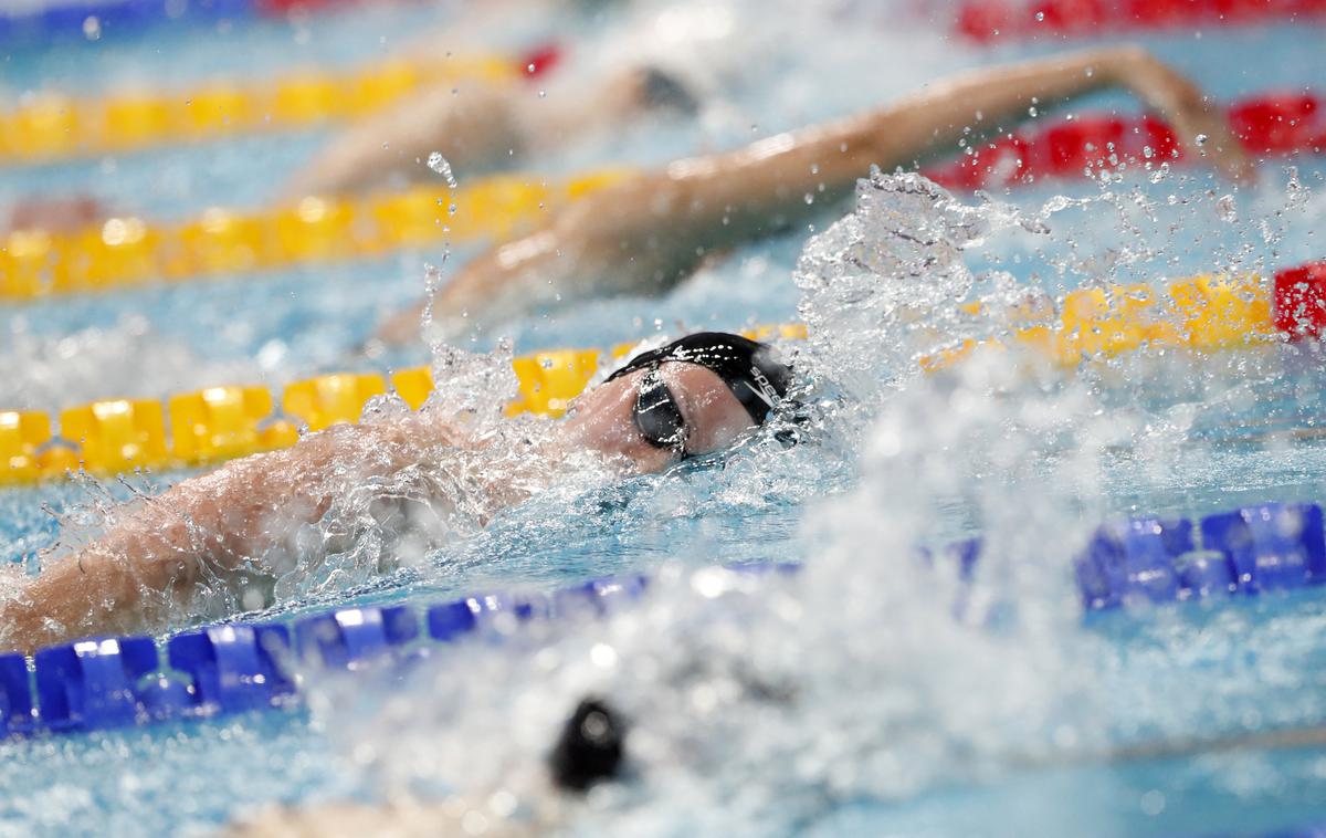Janja Šegel | V disciplini 100 m prosto je s časom 55,57 za osmerico finalistk zaostala za 34 stotink sekunde. | Foto Reuters