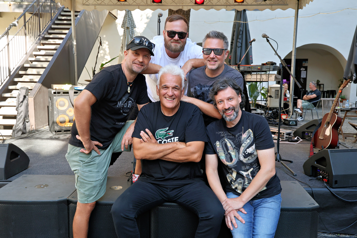 Člani skupine Kingston: Zvone Tomac, Alex Mladenov, Dejan Dimec, Reno Čibej in Klemen Ogrizek | Foto: Mediaspeed