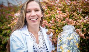 Madžarka, ki slovensko cvetje prodaja po vsem svetu