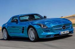 Prihaja električni superšportni mercedes-benz SLS AMG