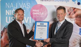 Telekom Slovenije prvi s certifikatom za sistem upravljanja neprekinjenega poslovanja
