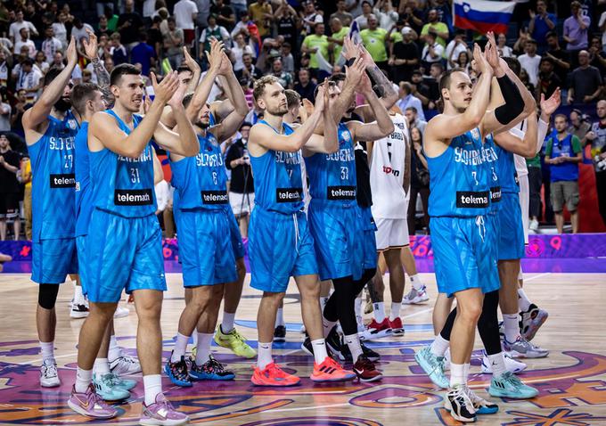Slovenija : Nemčija slovenska košarkarska reprezentanca | Foto: FIBA