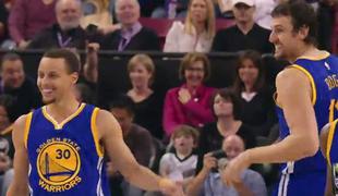 Za Alley-Oop mu je podal skoraj s sredine igrišča (video)