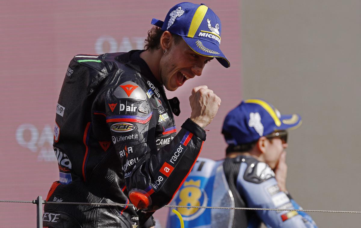 Marco Bezzecchi | Zmage na VN Portugalske se je veselil Marco Bezzecchi. | Foto Reuters