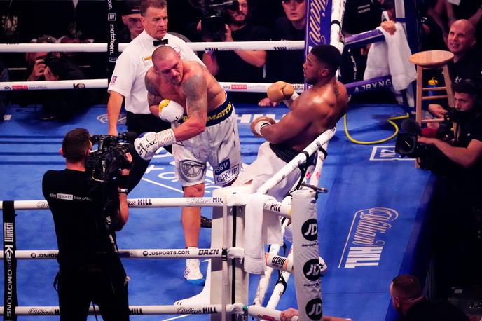 Anthony Joshua Oleksandr Usyk | Ukrajinec Oleksander Usik je novi svetovni prvak v težki kategoriji. | Foto Guliverimage