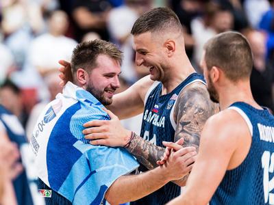 Alen Omić se ob klicu Saše Dončića ni obotavljal #video