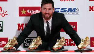 Lionel Messi ima nov zlati čevelj