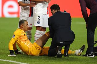 Bo Navas v finalu lige prvakov stisnil zobe?