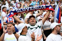 Euro 2024 München Slovenija Srbija navijači