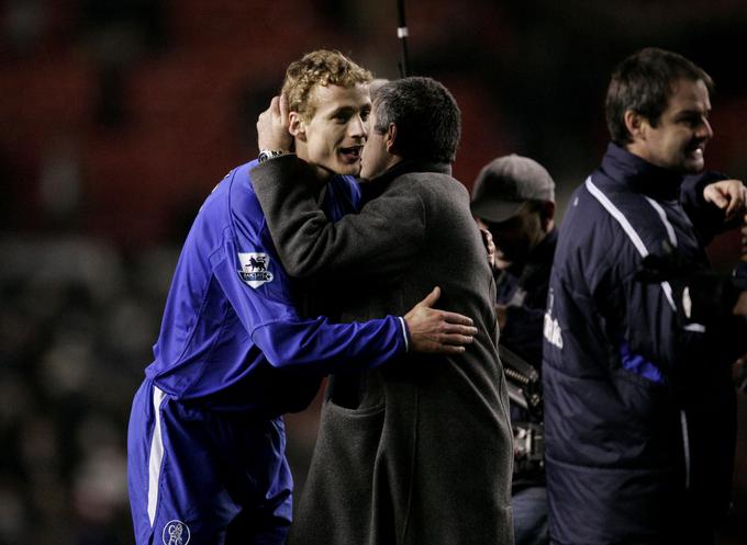 Pri Joseju Mourinhu v šampionskem Chelseaju 2004/05 ni veliko igral, a ima na Portugalca lepe spomine. | Foto: Reuters